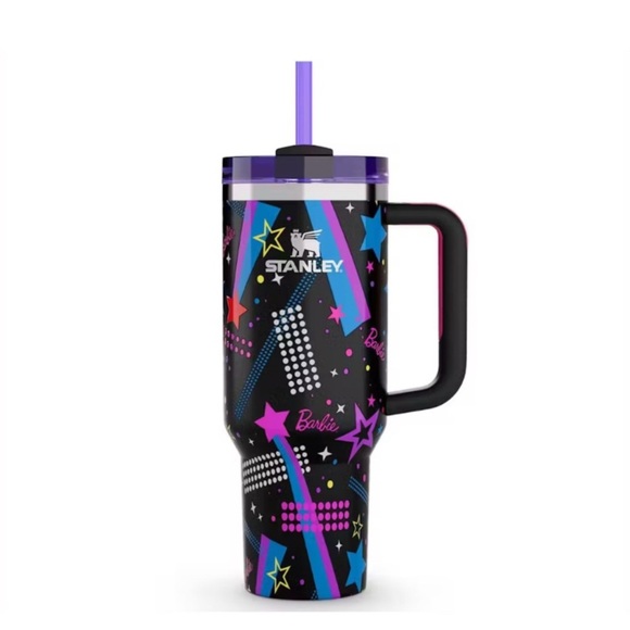 Stanley X Barbie 80’s Rockers 40 oz quenchers NIB - Picture 2 of 2
